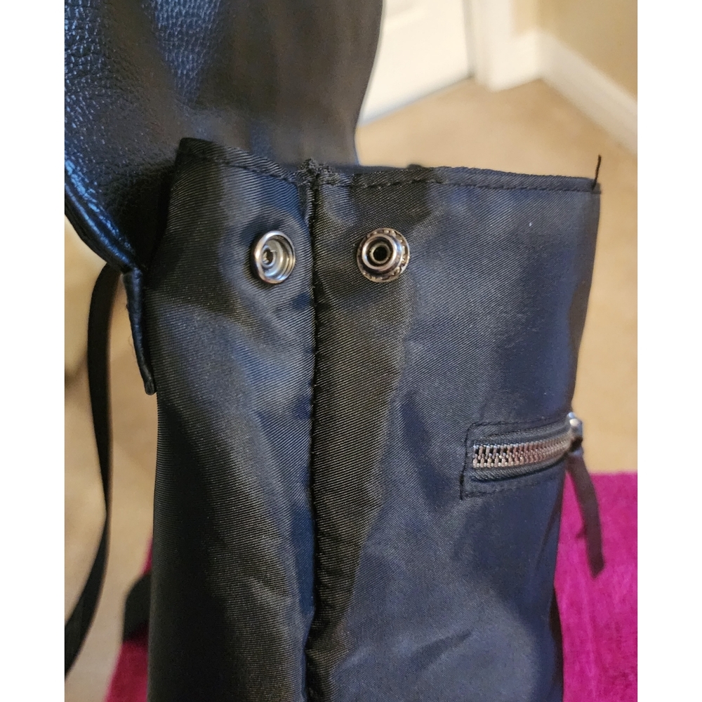 New Botkier New York Backpack Black Vegan Leather - Picture 9 of 16